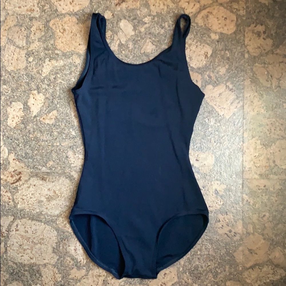 BLACK CAPEZIO DANCE LEOTARD